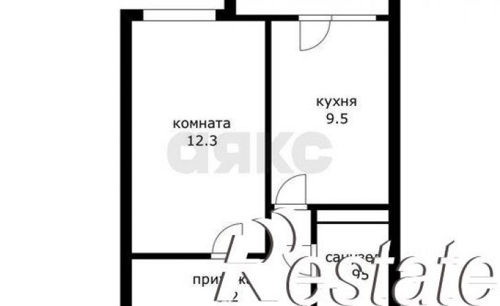1-комн квартира Степная улица, 1/1,  д. 1/1