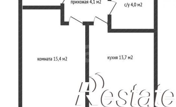 1-комн квартира улица Марины Цветаевой, 2 к2,  д. 2 к2