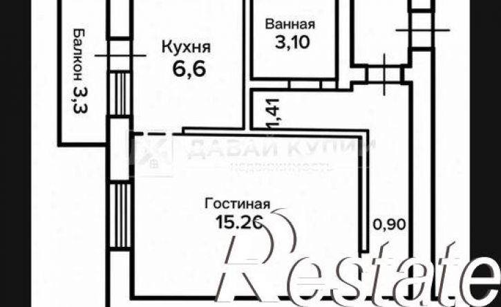2-комн квартира Крылатская улица, 3,  д. 3