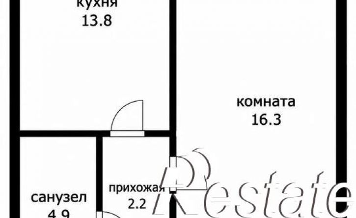 1-комн квартира Апрельская улица, 5,  д. 5