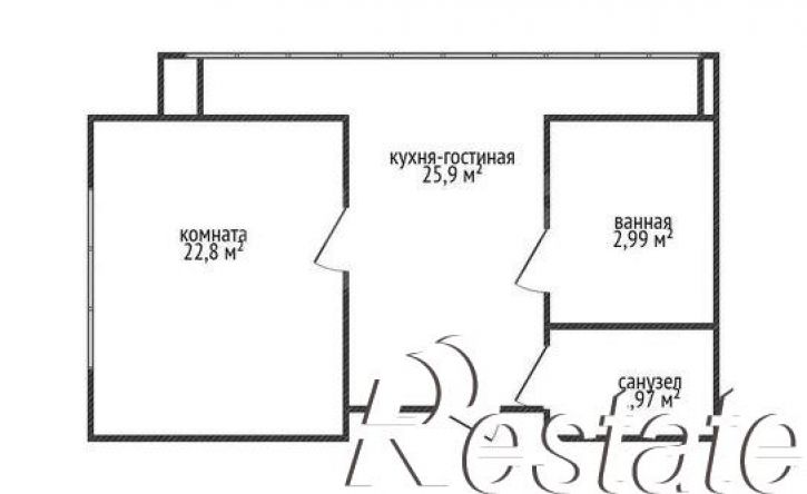 2-комн квартира Баварская улица, 25,  д. 25