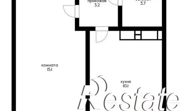 1-комн квартира улица имени Героя Ростовского, 8 к6,  д. 8 к6