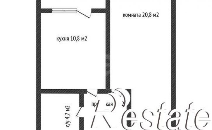 1-комн квартира Уральская улица, 100,  д. 100