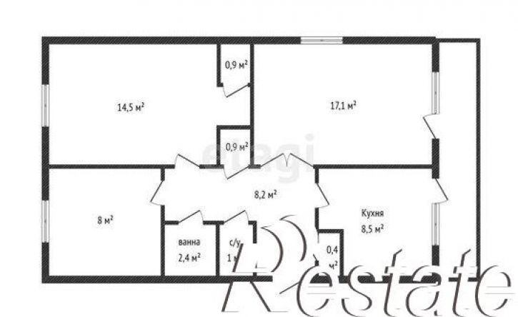 3-комн квартира Тепличная улица, 32,  д. 32