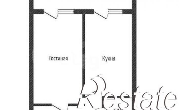 1-комн квартира улица Прокофьева, 29,  д. 29