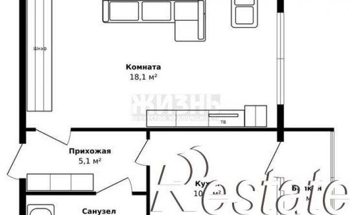 1-комн квартира Восточно-Кругликовская улица, 77,  д. 77