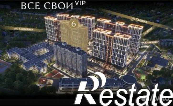 1-комн квартира Колхозная улица, 5/2 к3,  д. 5/2 к3