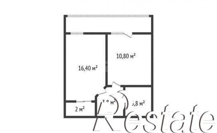 1-комн квартира улица Героя Сарабеева, 5 к3,  д. 5 к3