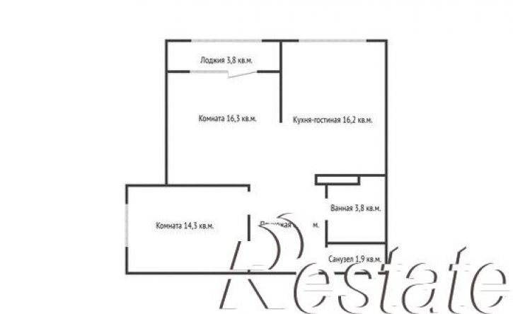 2-комн квартира Питерская улица, 40,  д. 40