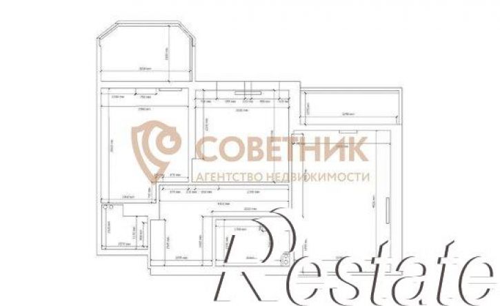 1-комн квартира Колхозная улица, 5/1,  д. 5/1