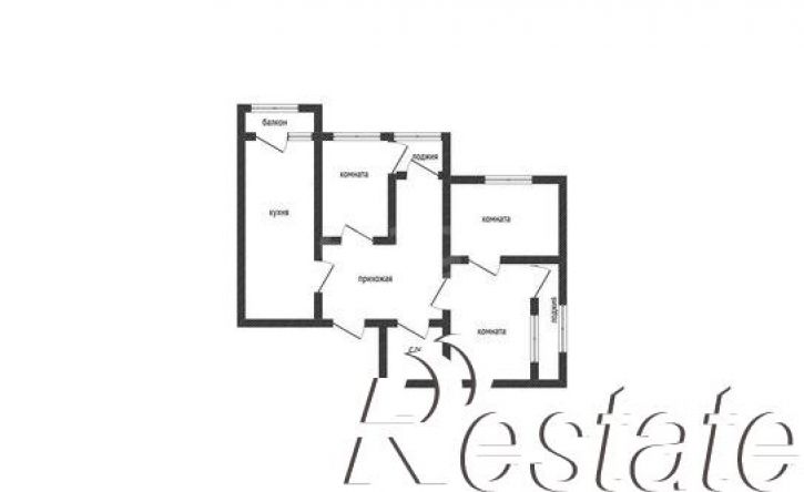 3-комн квартира улица Достоевского, 84/1,  д. 84/1
