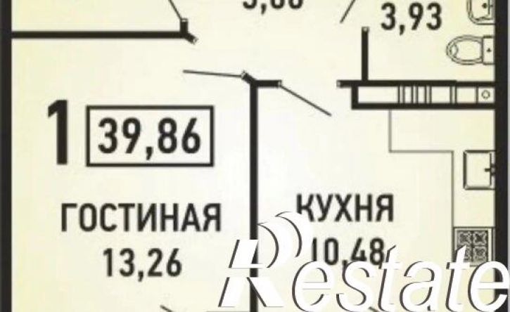 1-комн квартира улица им. Героя Яцкова И.В., 9 к3,  д. 9 к3