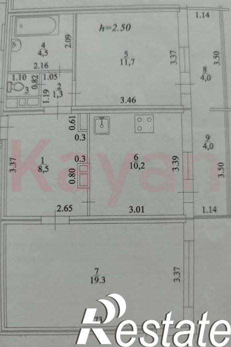 Купить квартиру за 5 600 000 рублей на Черкасская ул.