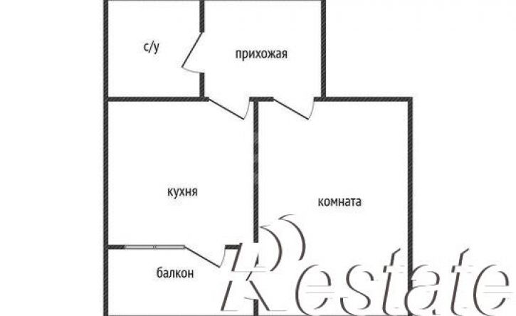 1-комн квартира улица Западный Обход, 57,  д. 57