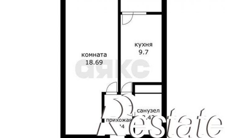 1-комн квартира Заполярная улица, 39 к10,  д. 39 к10