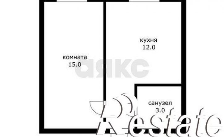 1-комн квартира Уссурийская улица, 27,  д. 27