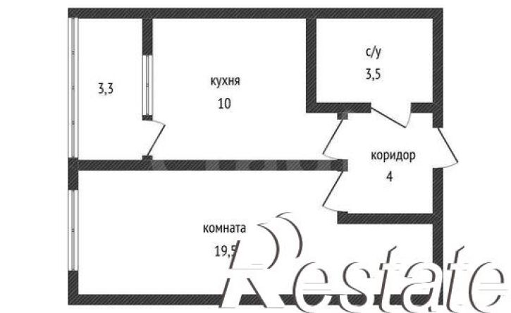 1-комн квартира Командорская улица, 9 к1,  д. 9 к1