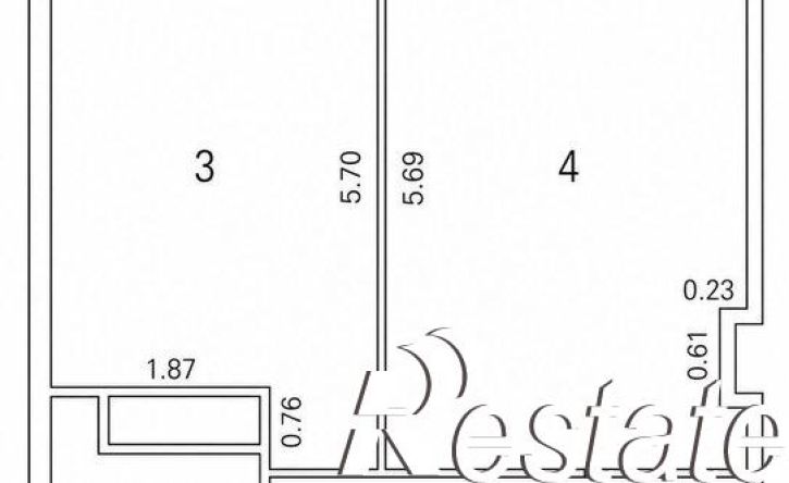 1-комн квартира улица Евгении Жигуленко, 5 к2,  д. 5 к2