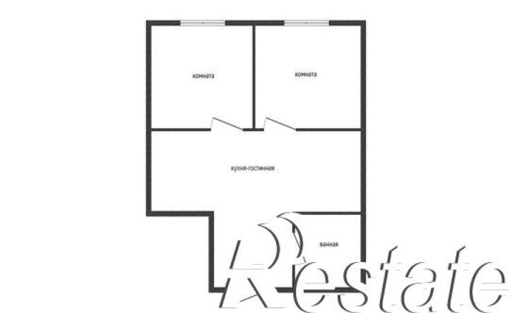 2-комн квартира улица Петра Метальникова, 36,  д. 36
