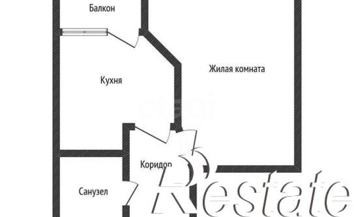 1-комн квартира Цветной переулок, 2,  д. 2