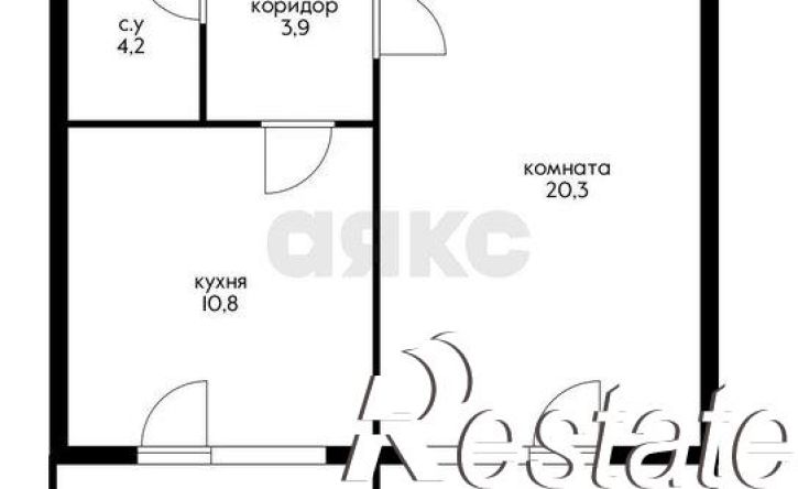 1-комн квартира улица Карякина, 5 к1,  д. 5 к1