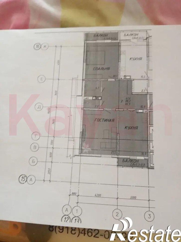 2-комн квартира Уральская ул.