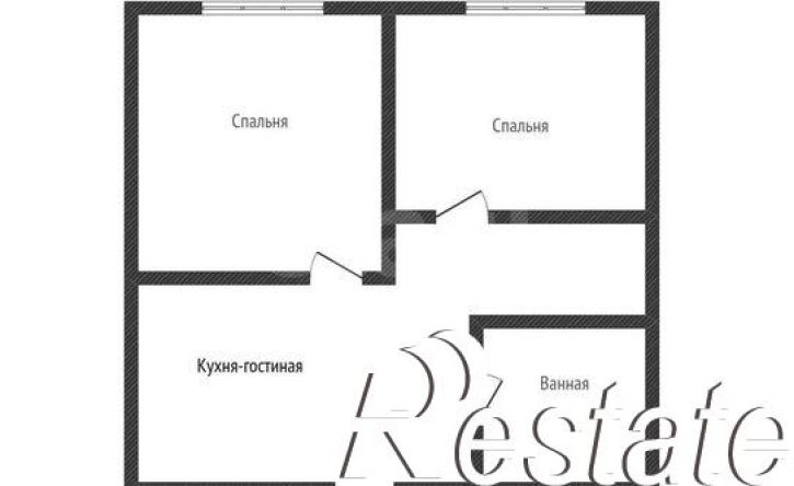 2-комн квартира улица Петра Метальникова, 42,  д. 42