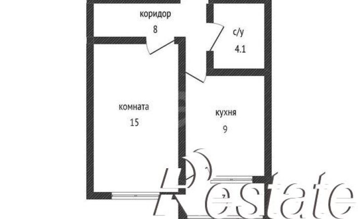 1-комн квартира улица Евгении Жигуленко, 13,  д. 13