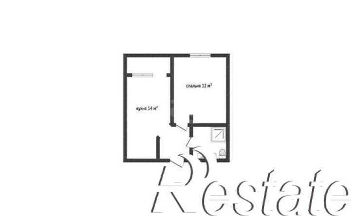 1-комн квартира улица Петра Метальникова, 36,  д. 36