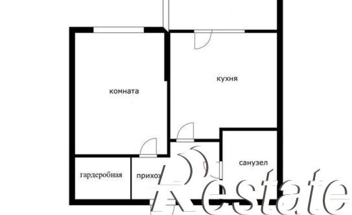 1-комн квартира улица имени Героя Ростовского, 8 к7,  д. 8 к7