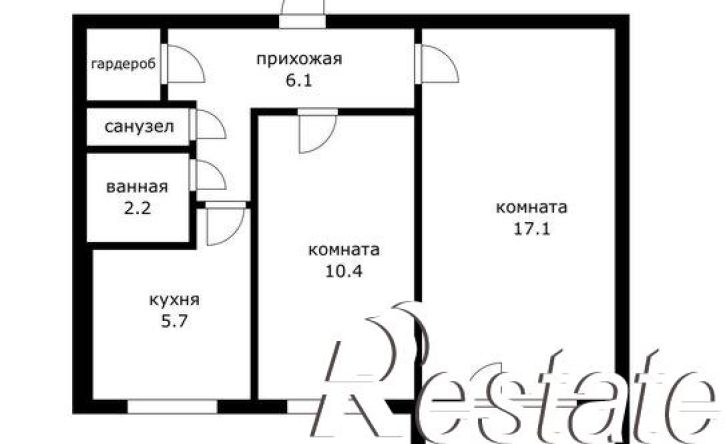 2-комн квартира улица Воровского, 223/1,  д. 223/1