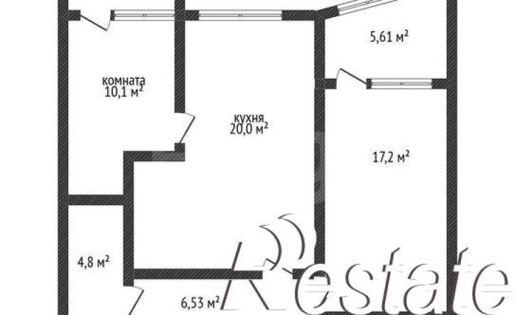 2-комн квартира улица Цезаря Куникова, 24 к3,  д. 24 к3